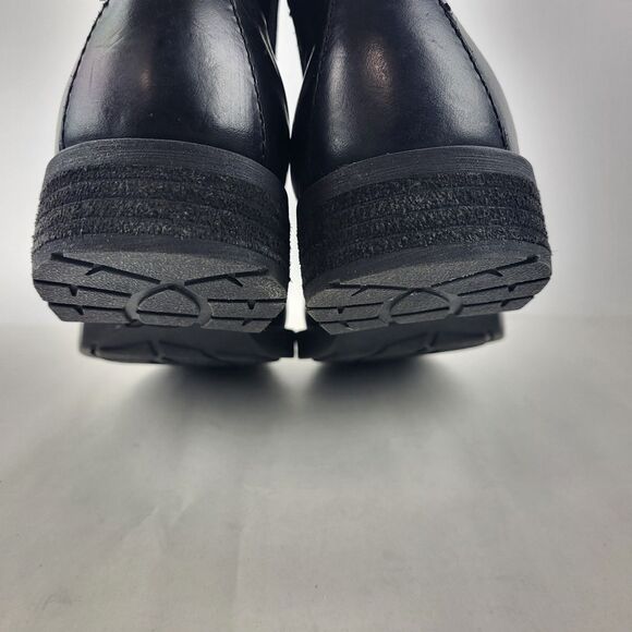 Born Brenta II Boot Black Leather Pull On Chelsea Comfort Boots - Picture 13 of 15